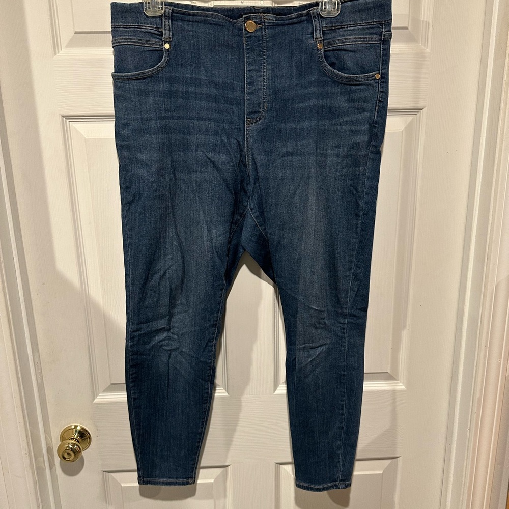 Liverpool Blue Jeggings Comfortable Denim